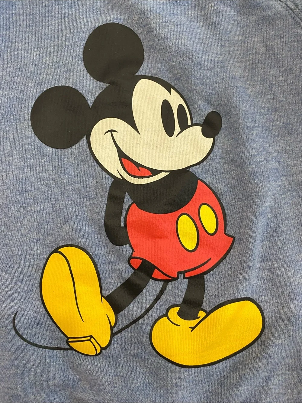 Kids 4T Gap Mickey Mouse Blue Pullover Sweatshirt Disney Boy Classic